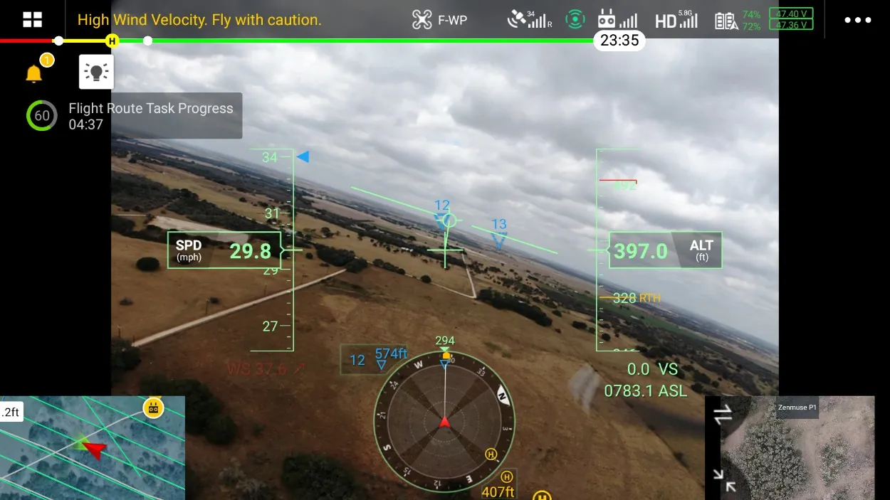 Accessing RoboDot UI on DJI Controllers for RTK Setup
