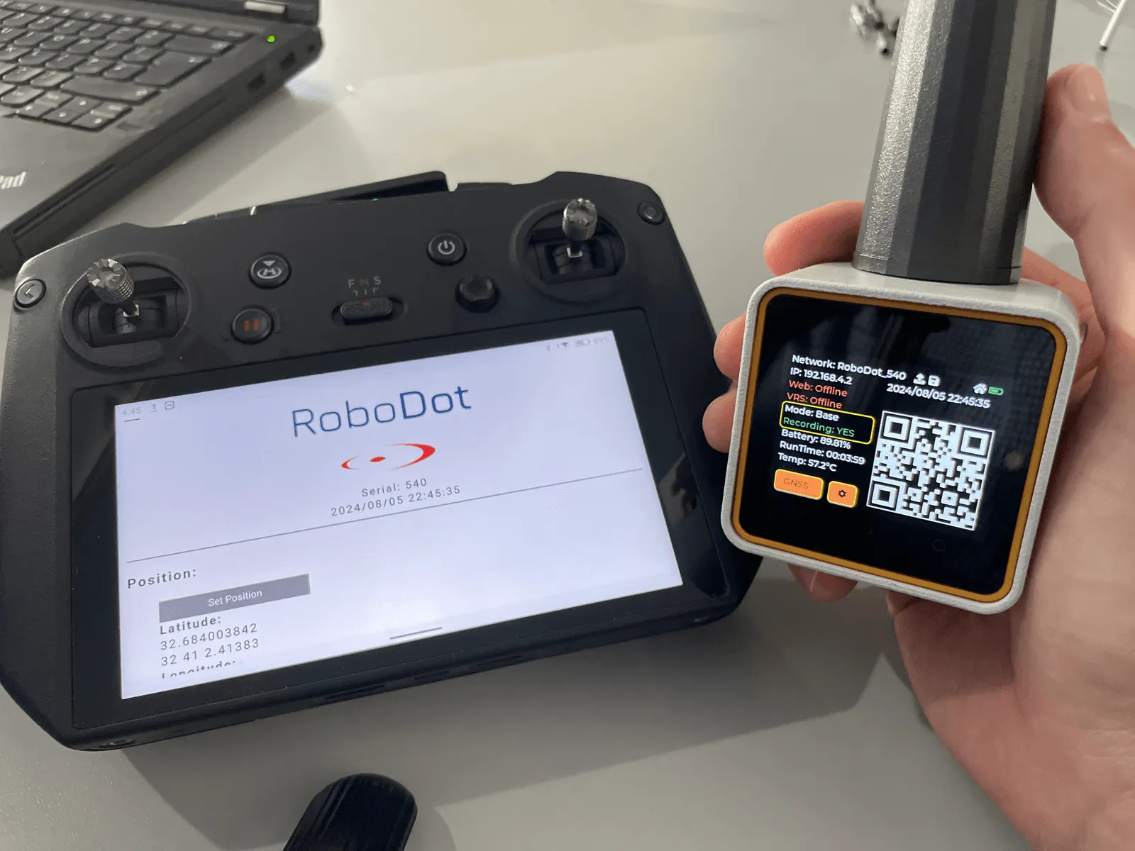 Pairing RoboDot Touch with DJI M3E for Seamless Mapping