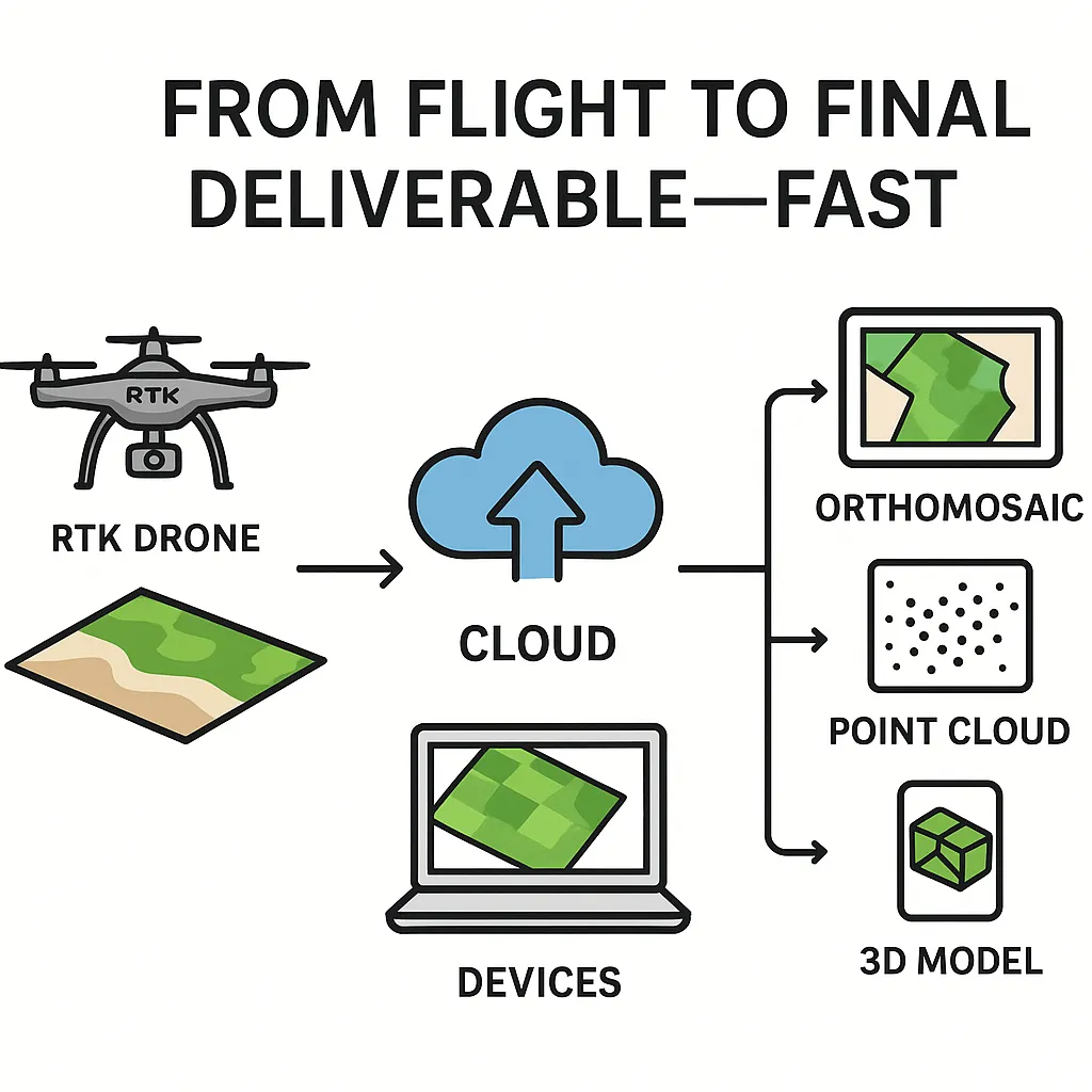 Why Cloud Aerial Photogrammetry Will Become Essential for RTK Drone Operators in 2026